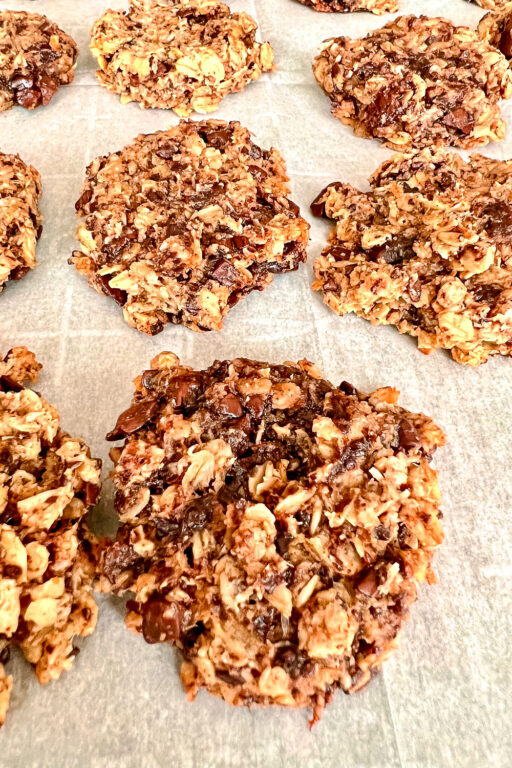 Oatmeal Banana Almond Cookies