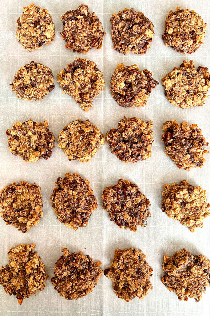 Oatmeal Banana Almond Cookies
(oatmeal almond flour cookies)