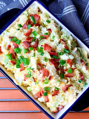 Potato Salad With Bacon and Green Onions0