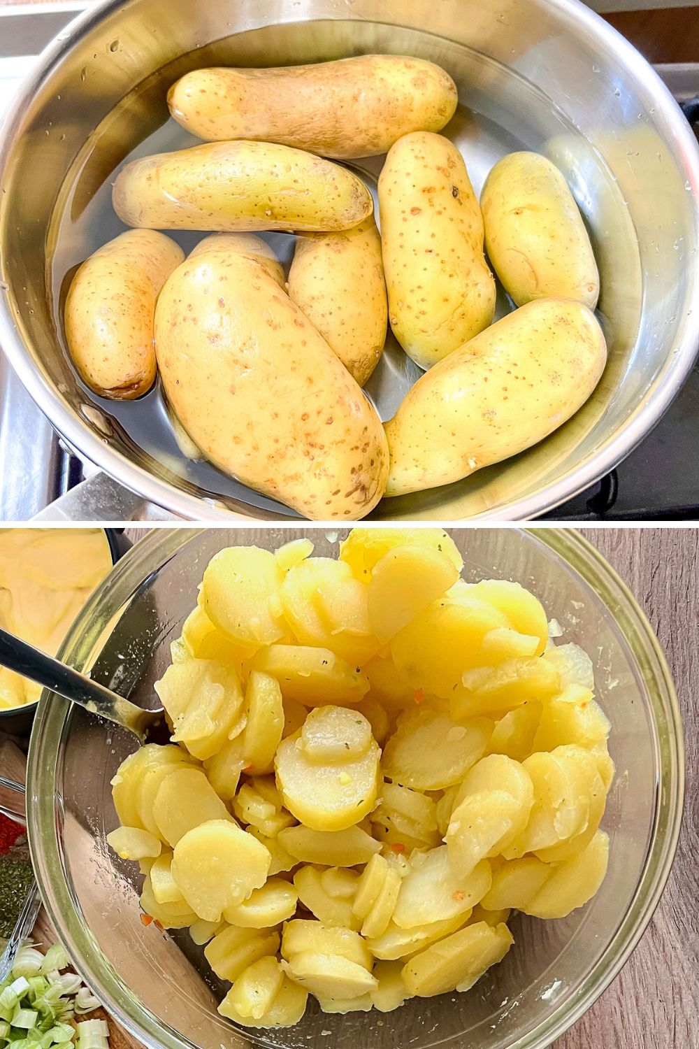 Potatoes for the German Potato Salad