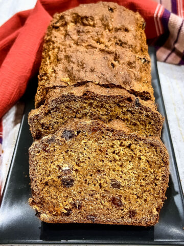 Brown bread square photo