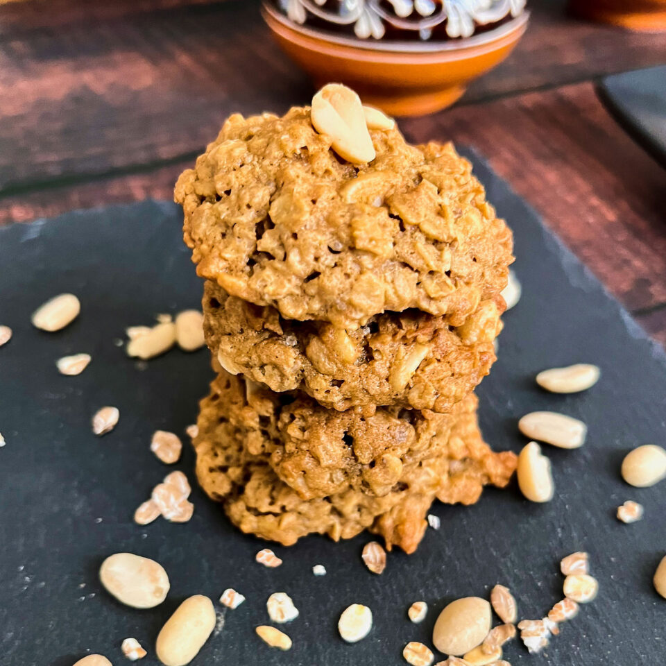 Easy Oatmeal Peanut Butter Cookies The Bossy Kitchen