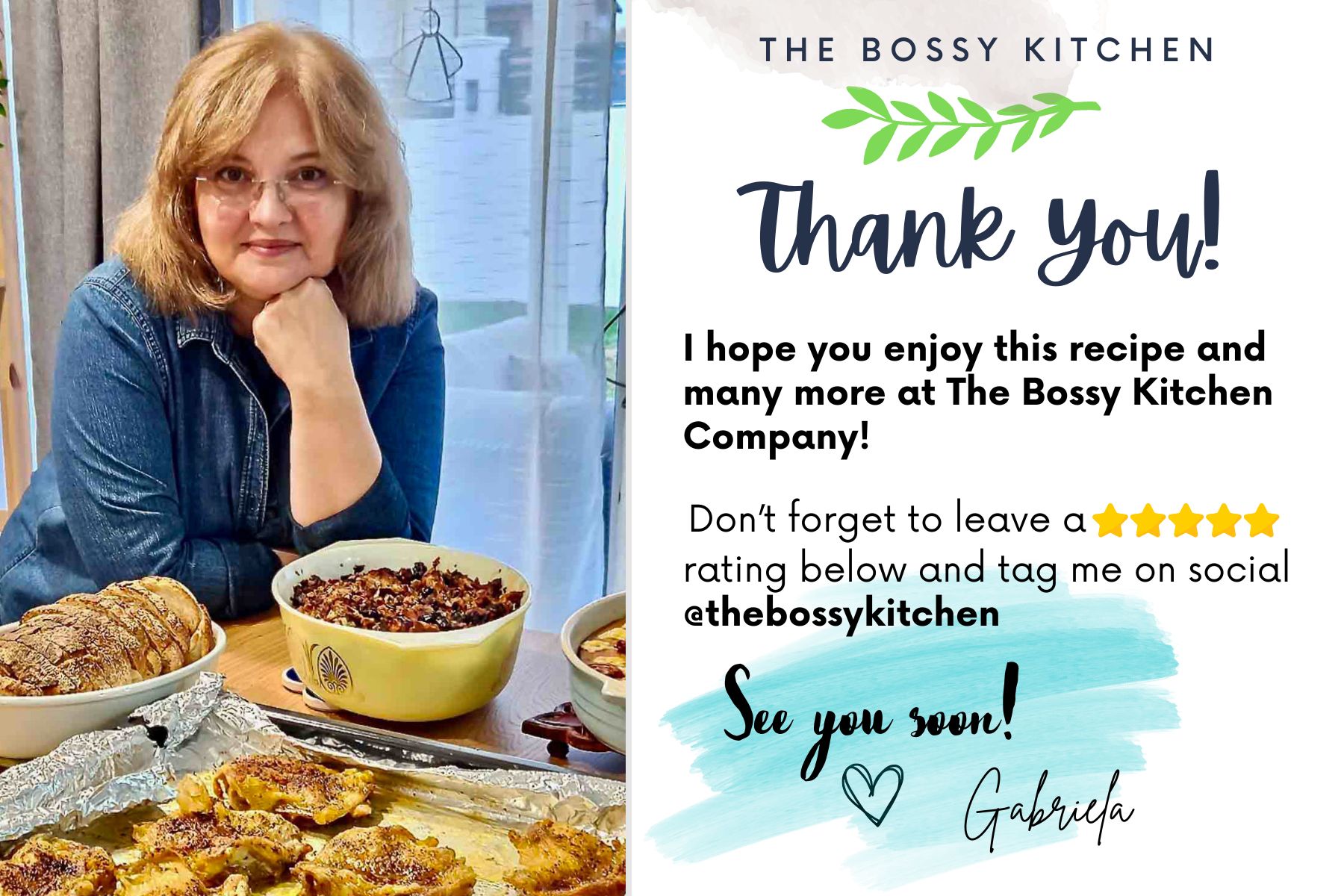 Thank you note for the readers.